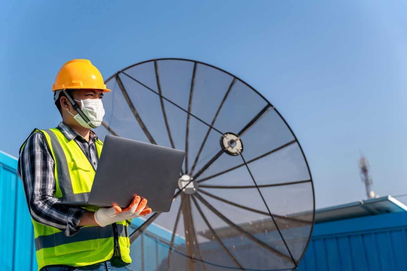 Manutenção infraestrutura de telecomunicação
